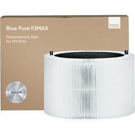 Повітряний фільтр Blueair Blue Pure для дому до 43 м² - тихий, з технологією HEPASilent, проти пилу, алергенів, диму, плісняви, шерсті тварин