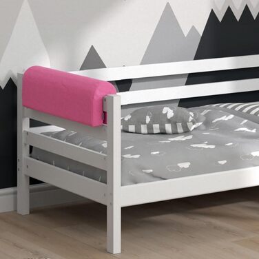 Бортик для ліжечка Bettumrandung, рожевий, 70x20 см - захист для безпечного сну дитини