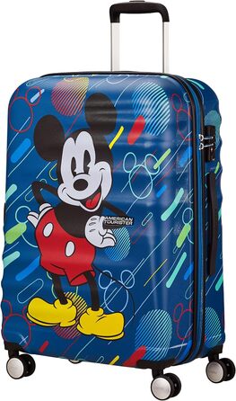 Дитячий багаж American Tourister Wavebreaker Disney, М (67 см - 64 л) (Багатобарвний (Міккі Ф'ючерс Поп))