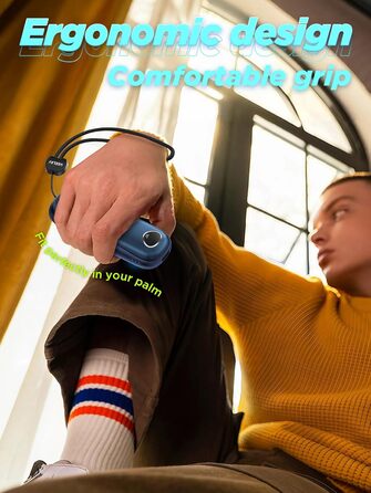 Електричні грілки для рук 10000mAh, 2 шт. [Коробка подарунків на Різдво] Повторно використовувані грілки для рук USB, зимовий подарунок, для хворих на синдром Рейно, для активного відпочинку, ігор, Powerbank, блакитні