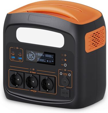 Портативна електростанція NECESPOW N1200, 1102.5Wh, LiFePO4, 1500W (3000W пік), 3 розетки AC, чиста синусоїда, 50Hz, для дому та відпочинку на природі