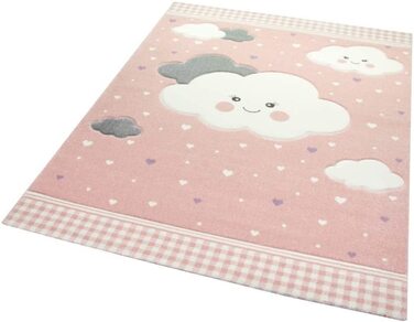 Килимок дитячий Merinos Clouds Pink 140х200 см