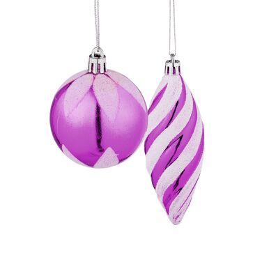 Набір новорічних кулічок Relaxdays (72 шт.)