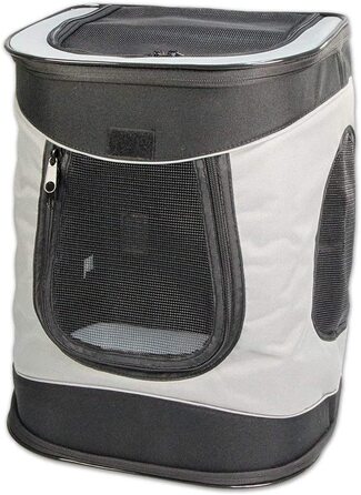 Рюкзак Trixie 28944 Timon, 34 44 30 см, чорний/сірий, (1 упаковка)