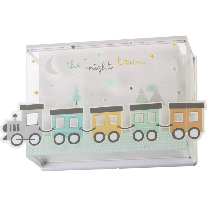 Настінний світильник для дітей Dalber навчальний поїзд