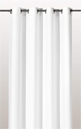 Шарф з вушками фіранка білого кольору однотонна непрозора, але напівпрозора шаль HXB 245x140 см-декоративний шарф з мікрофібри з чудовим малюнком
