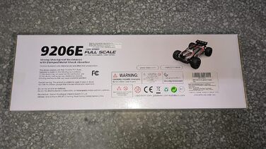 Радіокерований позашляховик DEERC 9206E 1:10 4WD, 48 км/год, 2 акумулятори, для дітей та дорослих