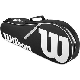 Тенісна сумка Wilson Advantage Advantage III чорно-біла