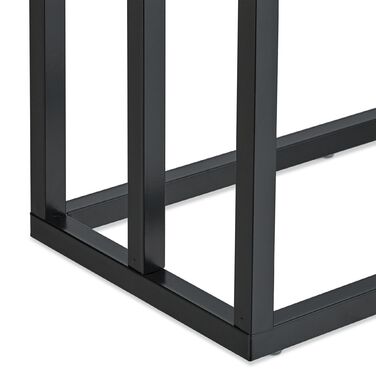 Підставка для рушників Relaxdays, чорна, з 3-ма перекладинами