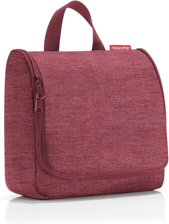 Сумка-органайзер для туалетних аксесуарів Reisenthel Twist Maroon з гачком, водонепроникний матеріал