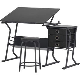 SD Studio Designs Eclipse 13365 Bastelzentrum – Чорний творчий центр для рукоділля