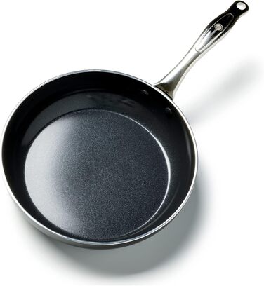 Сковорода з антипригарним покриттям без PFAS, 30 см, чорна