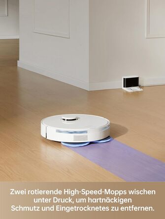 Робот-пилосос Dreame L10s Pro Gen2: потужність 13000 Па, DuoBrush для шерсті тварин, суха та волога прибирання, LDS-навігація, акумулятор 5200 мАг