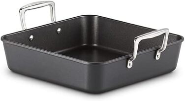 Сковорода LE CREUSET з антипригарним покриттям, 34 см, для всіх типів плит (вкл. індукційні), алюміній, сірий/срібний