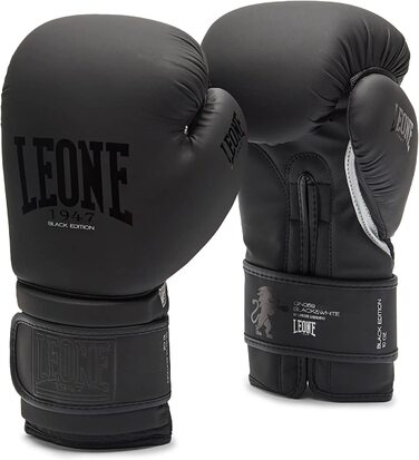 ЛЕОНЕ 1947, боксерські рукавички чорного кольору, GN059 (10 м, Чорний)