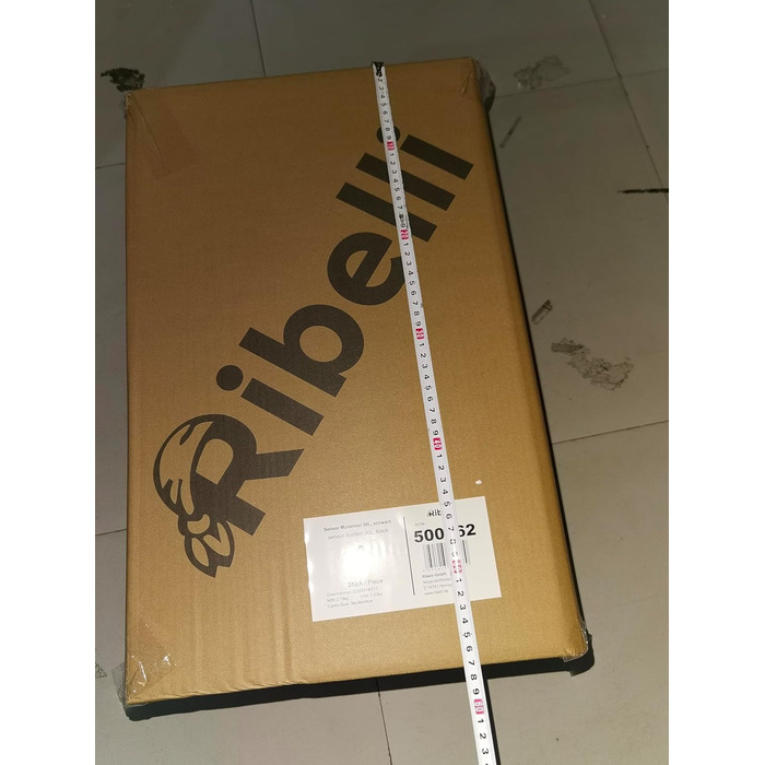 Сміттєве відро Ribelli з датчиком - автоматичне відкривання/закривання, 50 літрів, чорний