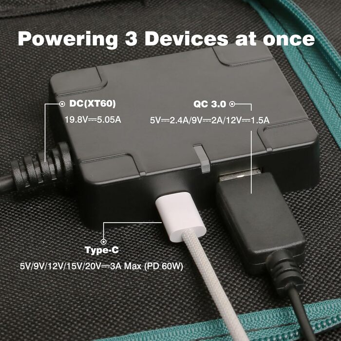 Портативна електростанція S500 з сонячною панеллю 100W, 518Wh сонячний генератор, 500W (пікова 1000W) AC вихід, 65W USB-C порт для вечірок, подорожей, кемпінгу, автодому, екстрених ситуацій 518Wh+100W-BS100