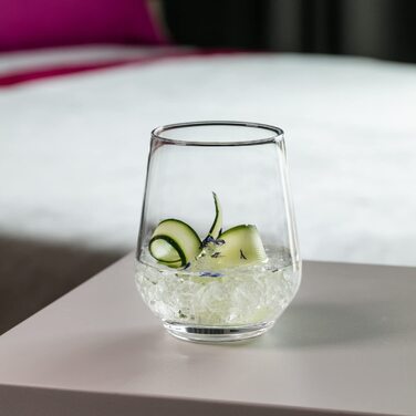 Склянки для води KROSNO склянки для соку склянки для віскі / набір з 6 / 400 мл / Колекція Splendour / ідеально підходить для дому, ресторанів і вечірок можна мити в посудомийній машині (12 шт. (1 упаковка))