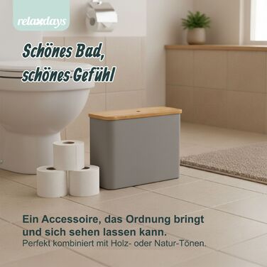 Тримач для туалетного паперу Relaxdays на 12 рулонів