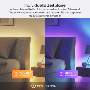 Nanoleaf Holiday String Lights 25м - RGB, 300 LED, 18W, IP44, 220-240VAC, EU