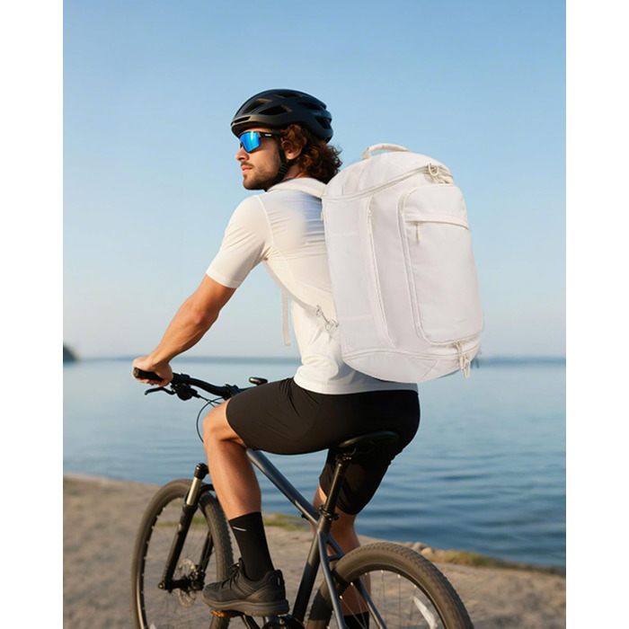 Спортивна сумка LOVEVOOK для жінок та чоловіків, велика сумка для тренувань та подорожей з відділенням для взуття та мокрих речей, водонепроникна, 45L (51*28*32 см)