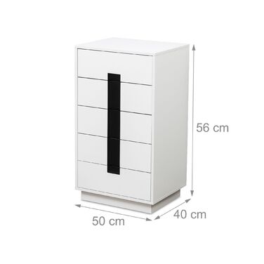 Relaxdays Комод з висувними ящиками