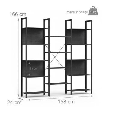 Промислова полиця Relaxdays з 14 ящиками