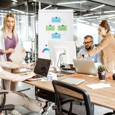 Мобільна фліпчарт Relaxdays