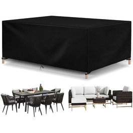 Водонепроникний захисний чохол для садово-патіо меблів, зимовий, 170x94x74 см