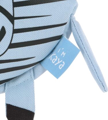 Дитяча поясна сумка для пояса від 3 років/Міні-сумка Про друзів, Kaya Zebra, 14 см Kaya Zebra світло-блакитна