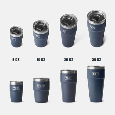 Термос YETI Rambler з кришкою MagSlider, Navy, 20 oz (591 мл)