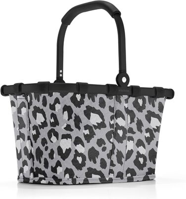 Сумка-шопер Reisenthel Carrybag XS – Стабільний шопер XS формату з практичною внутрішньою кишенею – Елегантний та водостійкий дизайн (Leo Nero)