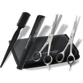 Набір перукарських ножиць 5 шт. Ефелізатор Гребінець для волосся Ножиці для волосся Ножиці з ефектором