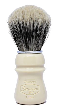 Щітка для гоління Semogue Owners Club - SOC Badger Hair Bristle Melange Taj Resin