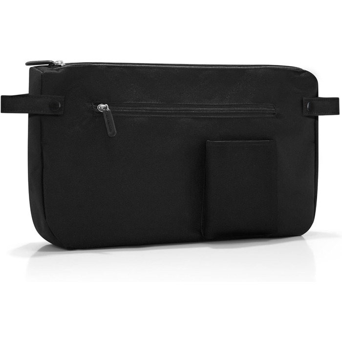 Сумка Reisenthel Loopshopper з відділеннями з перероблених PET-пляшок, чорна глянцева (M)