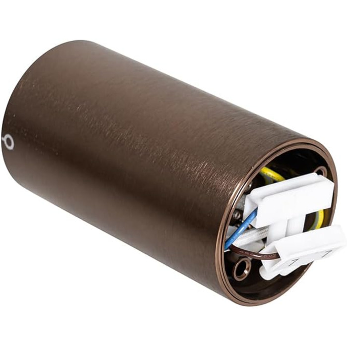 Світлодіодна лампа QAZQA Moderner Spot - світильник на стелю, настінний, для вітальні та спальні, бронзовий, GU10