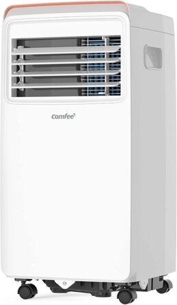 Мобільний кондиціонер Comfee MPPHA-07CRN7, 7000 BTU 2,0 кВт, охолодження, вентиляція та осушення, розмір кімнати до 68 м (25), мобільний кондиціонер зі шлангом для відпрацьованого повітря (8K-29m-A(WF)HEPA)