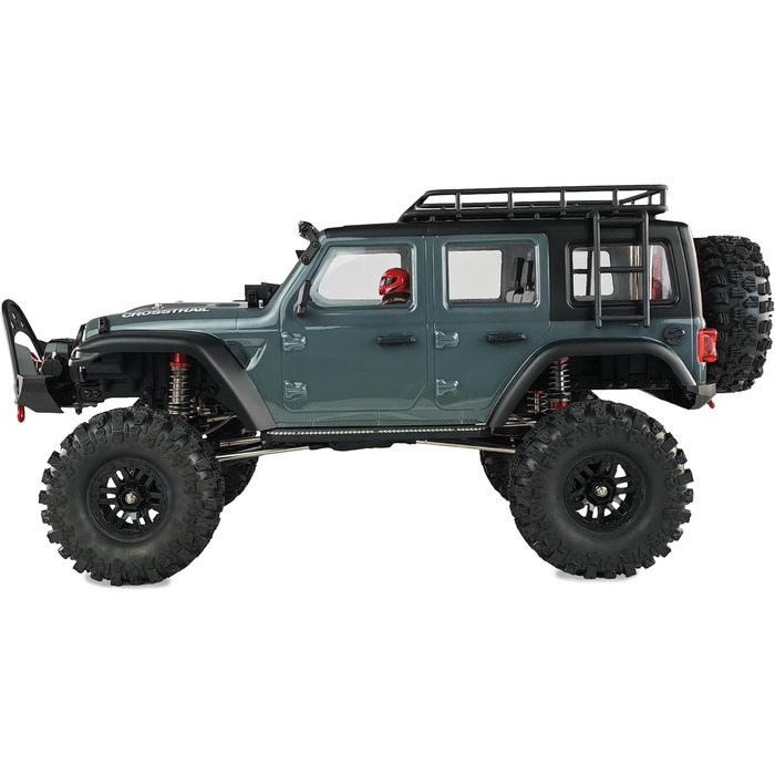 Amewi AMXRock Crosstrail Crawler 4WD 1:10 ARTR (Сірий) - Повнопривідний радіокерований кросскантри-монстр