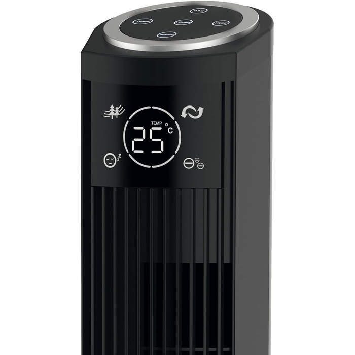 Баштовий вентилятор з функцією очищення повітря Чорний, 121TU2202F
