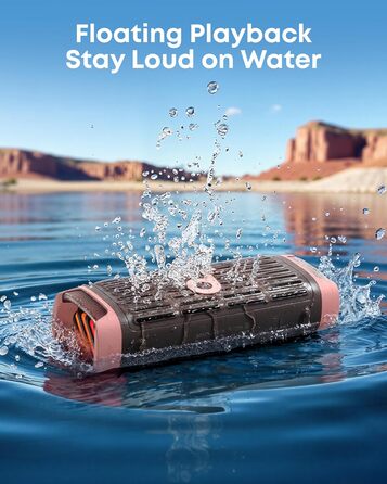 Soundcore Boom 3i від Anker – портативна Bluetooth колонка, водонепроникна IP68, 50W, 16 годин роботи, світлова шоу, TWS Stereo, для каякінгу, риболовлі, кемпінгу