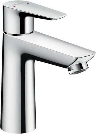 Змішувач для ванної кімнати Hansgrohe Talis E з Push-Open, вилив висотою 110 мм, EcoSmart, хром