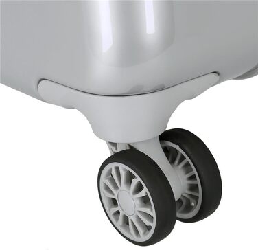 Дитяча бортова валіза Disney Stitch Moods, жорсткий ABS-пластик, кодовий замок, 4 подвійних колеса, ручна поклажа 100 см