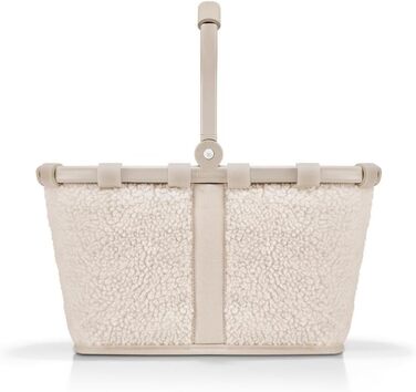 Сумка-шопер Reisenthel Carry Bag XS – Стабільний кошик XS формату з практичною внутрішньою кишенею, елегантний та водонепроникний дизайн (Teddy Sand)