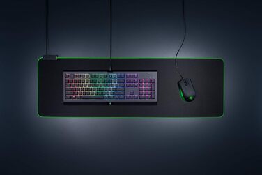 Килимок для миші Razer Goliathus Extended Chroma - великий, RGB, з тканиною поверхнею, чорний
