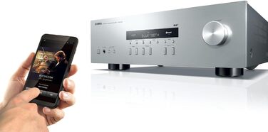 Стерео ресивер Yamaha RS-202D DAB, сріблястий