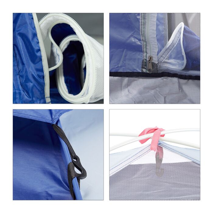 Намет Relaxdays для пляжу - Розкладний