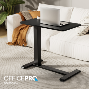 Офісний стіл з регулюванням висоти OfficePro ODM366B Black