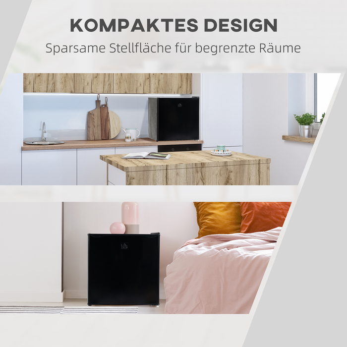 HOMCOM Міні-морозильник 35 л, 161 см (ширина), 5-рівневе регулювання температури, -14 до -24°C, міні-морозильна камера, міні-холодильник | Aosom