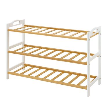 Стелаж для взуття Relaxdays з бамбука