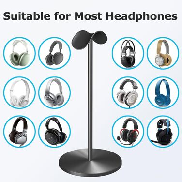 Підставка для навушників Cyfromt на стіл, органайзер, металева, для геймінгу